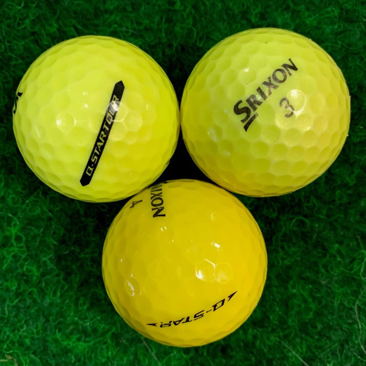 Srixon Q-Star golfpallo albatrossi keltainen