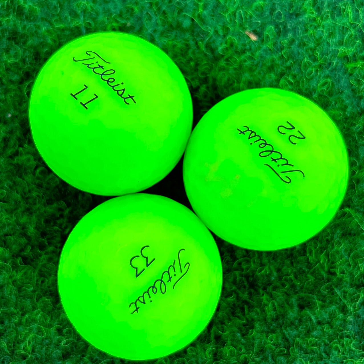 Titleist Velocity vihreä matta golfpallo
